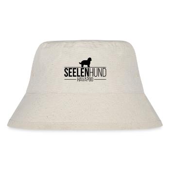 Havapoo Seelenhund Hund Hundespruch Wilsigns - Stanley/Stella recycelter Bucket Hat - Naturweiß - Vorne