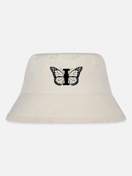 lettre i papillon - Bob recyclé Stanley/Stella - blanc naturel