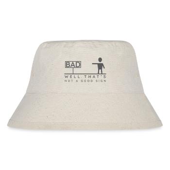 well thats not a good sign - Stanley/Stella Recycled Bucket Hat - natural - Front