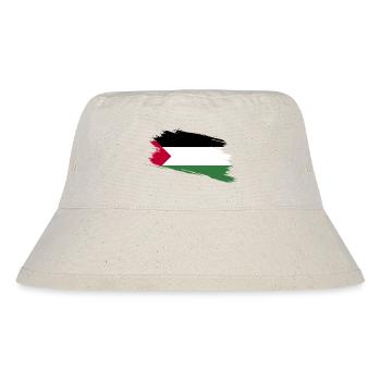 PALESTINE IN OUR HEART - Stanley/Stella Recycled Bucket Hat - natural - Front