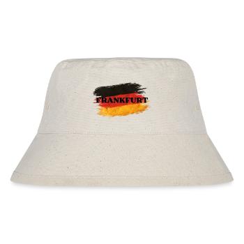 Francfort avec le drapeau allemand - Bob recyclé Stanley/Stella - blanc naturel - Devant