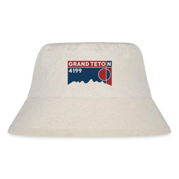 Grand Teton Finisher randonnée Wyoming cadeau souvenir - Bob recyclé Stanley/Stella - blanc naturel - Devant