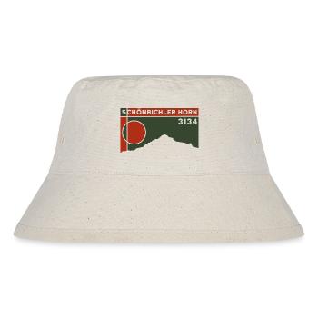 Schönbichler Horn Überschreitung Wandern Zillertal - Stanley/Stella recycelter Bucket Hat - Naturweiß - Vorne