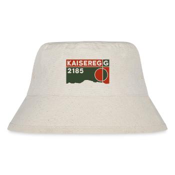 Kaiseregg Schwarzsee Wanderung Kinderland Souvenir - Stanley/Stella recycelter Bucket Hat - Naturweiß - Vorne