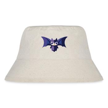 Bat with a face - Stanley/Stella Recycled Bucket Hat - natural - Front