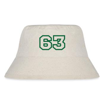Nummer 63 Sport - Stanley/Stella recycelter Bucket Hat - Naturweiß - Vorne
