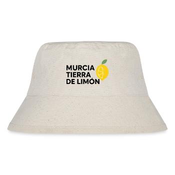 Murcian Design - Stanley/Stella recycelter Bucket Hat - Naturweiß - Vorne
