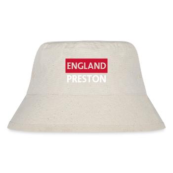 Conception du logo de Preston en Angleterre - Bob recyclé Stanley/Stella - blanc naturel - Devant