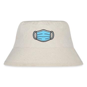 Medical Mask | Protection & Hygiene Symbol - Stanley/Stella Recycled Bucket Hat - natural - Front