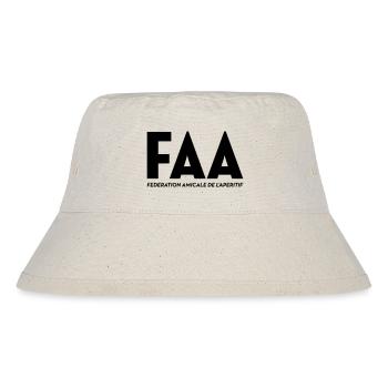 FAA, French Aperitif Federation - Stanley/Stella Recycled Bucket Hat - natural - Front