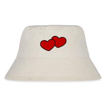 Mariage en couple Hearts - Bob recyclé Stanley/Stella - blanc naturel - Devant