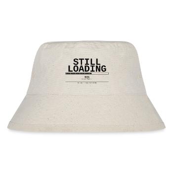 Noch lädt nerdiges Humor-T-Shirt – lädt - Stanley/Stella recycelter Bucket Hat - Naturweiß - Vorne