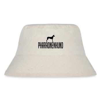 Pharaonenhund Hunderasse Hunde Wilsigns - Stanley/Stella recycelter Bucket Hat - Naturweiß - Vorne