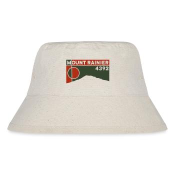 Mount Rainier Besteigen Vulkan Washington Geschenk - Stanley/Stella recycelter Bucket Hat - Naturweiß - Vorne