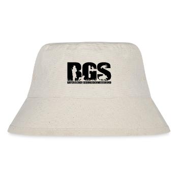 BGS Bayerischer Gebirgsschweisshund Jagd Wilsigns - Stanley/Stella recycelter Bucket Hat - Naturweiß - Vorne