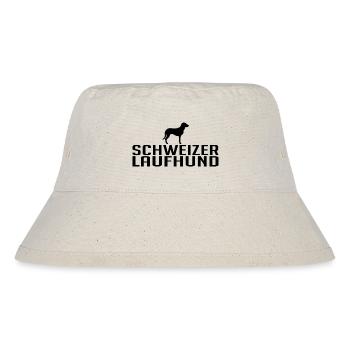 Schweizer Laufhund Hunderasse Hund Hunde Wilsigns - Stanley/Stella recycelter Bucket Hat - Naturweiß - Vorne