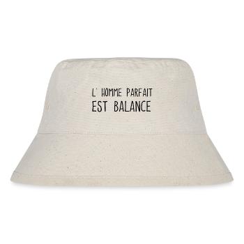 L' homme parfait est balance humour balance cadeau - Bob recyclé Stanley/Stella - blanc naturel - Devant