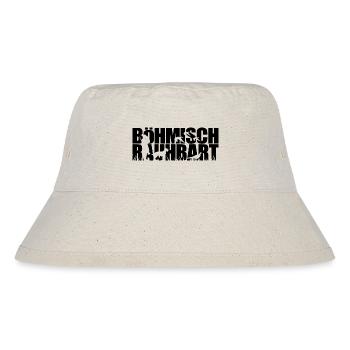 BÖHMISCH RAUHBART Jagdhunde Jagdhund Wilsigns - Stanley/Stella recycelter Bucket Hat - Naturweiß - Vorne