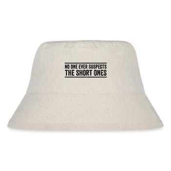 Niemand hat jemals einen Verdacht auf die Kleinen - Stanley/Stella recycelter Bucket Hat - Naturweiß - Vorne