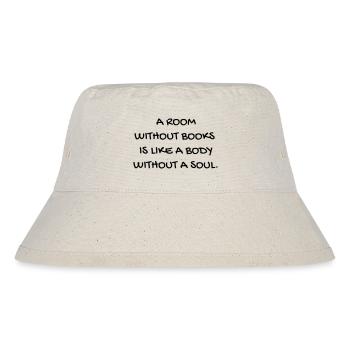 Quote - Life - Love - Happiness - Citation - Zitat - Stanley/Stella Recycled Bucket Hat - natural - Front