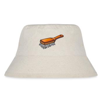 Brosh | Bürste | Haarbürste - Stanley/Stella recycelter Bucket Hat - Naturweiß - Vorne