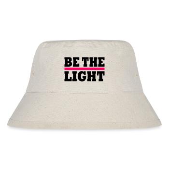 Be the light - Stanley/Stella Recycled Bucket Hat - natural - Front