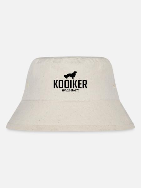 Kooiker what else Hundespruch Hunde - Stanley/Stella recycelter Bucket Hat - Naturweiß