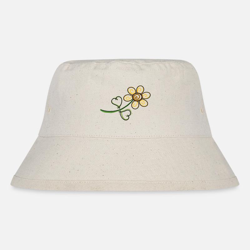 Fleur - Bob recyclé Stanley/Stella - blanc naturel