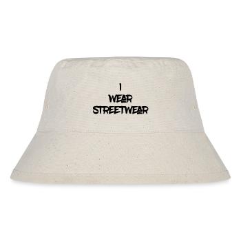 I wear streetwear - Bob recyclé Stanley/Stella - blanc naturel - Devant