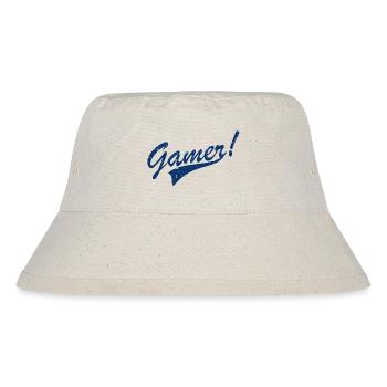 Vintage-Gamer - Stanley/Stella recycelter Bucket Hat - Naturweiß - Vorne