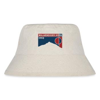 Berg Walmendinger Horn Wandern Kleinwalsertal - Stanley/Stella recycelter Bucket Hat - Naturweiß - Vorne
