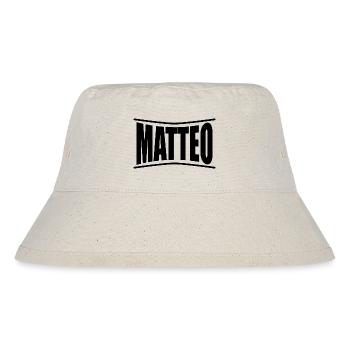 Tee shirt Matteo idée cadeau t-shirt - Bob recyclé Stanley/Stella - blanc naturel - Devant