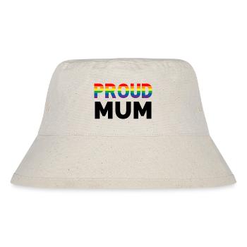 Proud Mum Rainbow - Stanley/Stella Recycled Bucket Hat - natural - Front