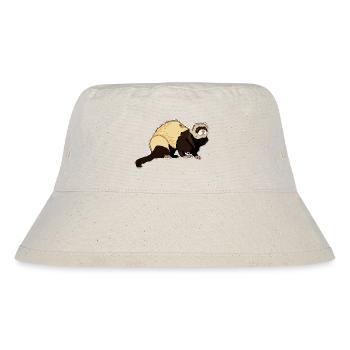 Ferret - Stanley/Stella Recycled Bucket Hat - natural - Front