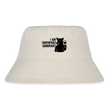 I am kept comfortably ignorant - Stanley/Stella Recycled Bucket Hat - natural - Front