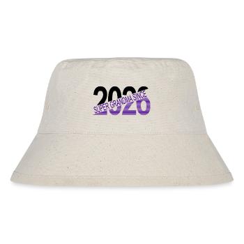 Super_grandma_since_2026 - Stanley/Stella Recycled Bucket Hat - natural - Front