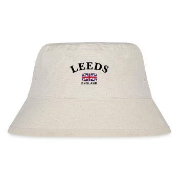 Leeds, England - Stanley/Stella Recycled Bucket Hat - natural - Front