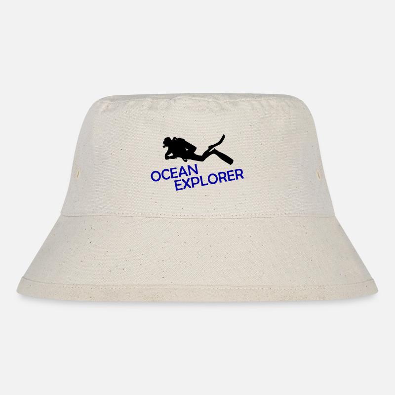 Ocean Explorer - Stanley/Stella Recycled Bucket Hat - natural