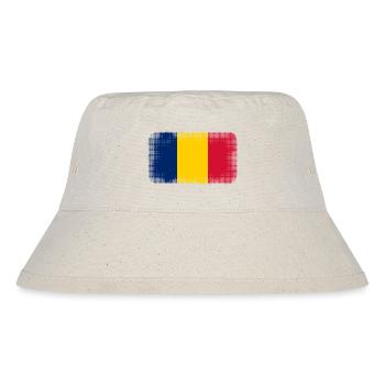 Land Tschad - Stanley/Stella recycelter Bucket Hat - Naturweiß - Vorne