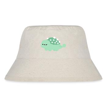 Ankylosaurus Annie - Stanley/Stella recycelter Bucket Hat - Naturweiß - Vorne