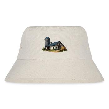 Grange rurale avec silo - Bob recyclé Stanley/Stella - blanc naturel - Devant