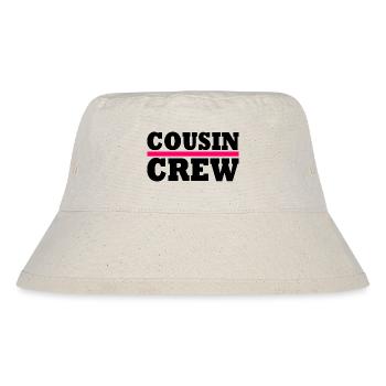 Cousin crew - Stanley/Stella recycelter Bucket Hat - Naturweiß - Vorne