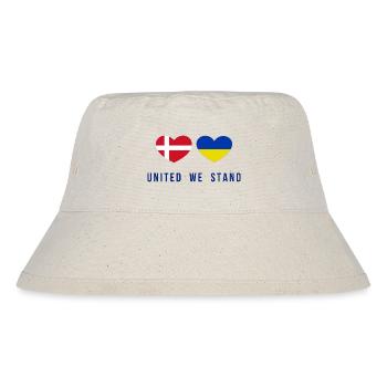 Unis nous sommes le Danemark et l’Ukraine - Bob recyclé Stanley/Stella - blanc naturel - Devant