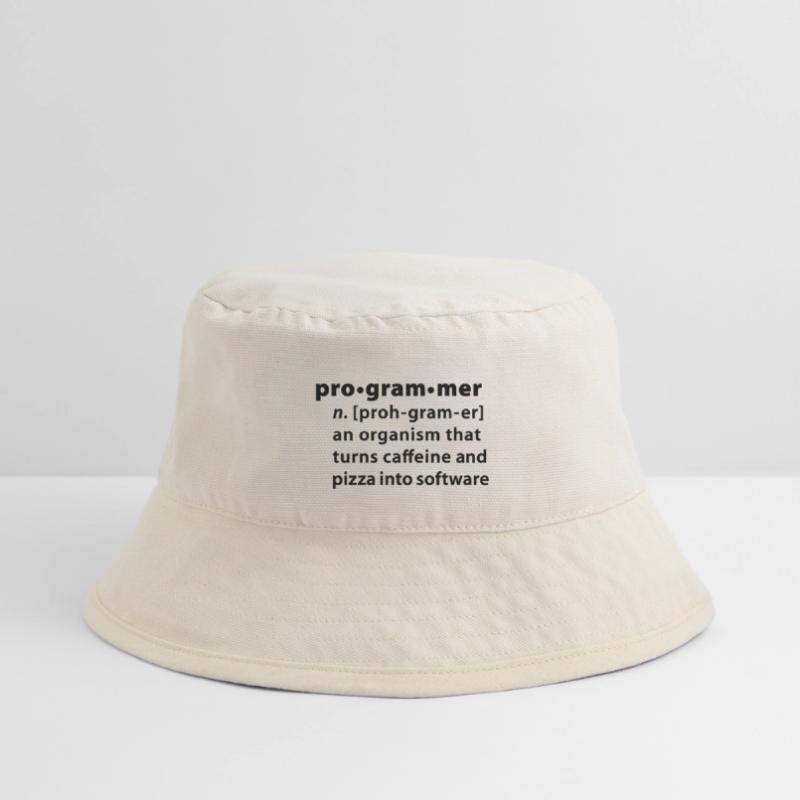 Programmer dictionary definition Stanley/Stella Recycled Bucket Hat