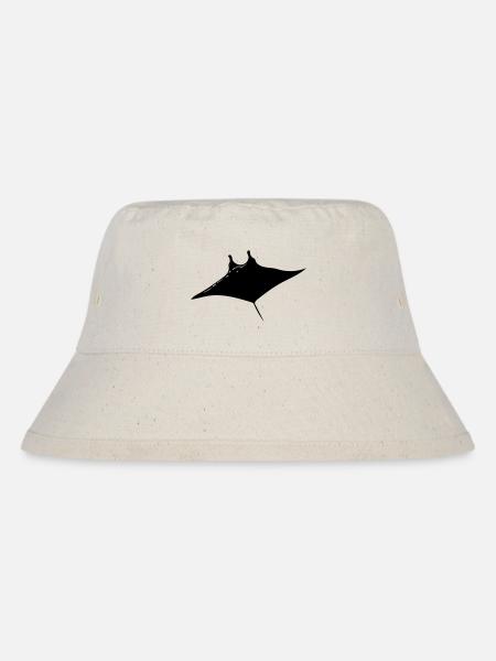Manta Rochen Vector Style - Stanley/Stella recycelter Bucket Hat - Naturweiß