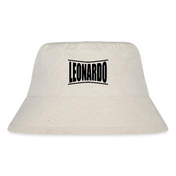 t-shirt name Leonardo t shirt gift idea - Stanley/Stella Recycled Bucket Hat - natural - Front