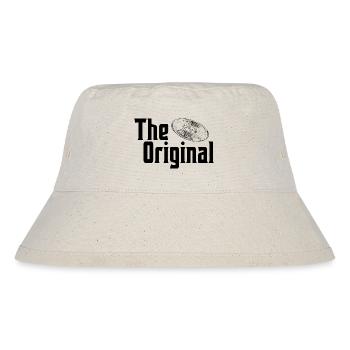 Partnerlook Familie Kinder Eltern the original - Stanley/Stella recycelter Bucket Hat - Naturweiß - Vorne