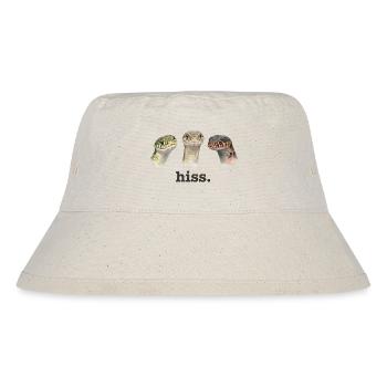 Snake Funny Snake Lover Lusti - Stanley/Stella Recycled Bucket Hat - natural - Front