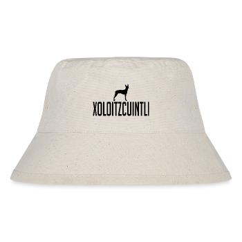 Xoloitzcuintli Hunderasse Hunde Hund Wilsigns - Stanley/Stella recycelter Bucket Hat - Naturweiß - Vorne