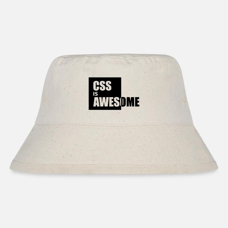Programmieren - Stanley/Stella recycelter Bucket Hat - Naturweiß
